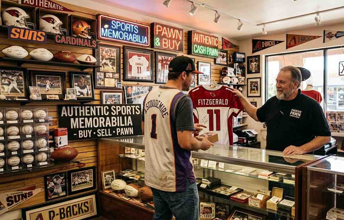 Choosing A Pawn Shop to Buy Sports Memorabilia in Phoenix